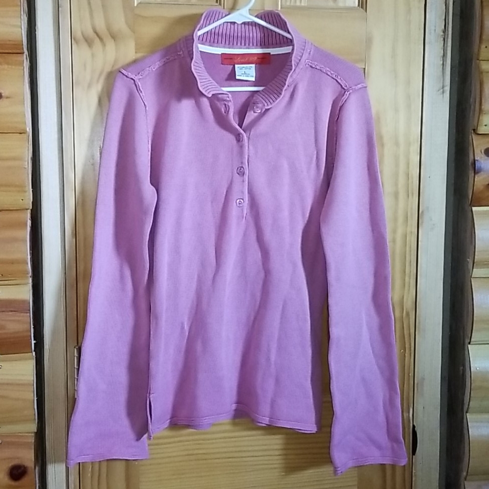 Level 99 Sweater Large Pink